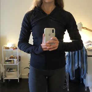 lululemon zip jacket + hoodie